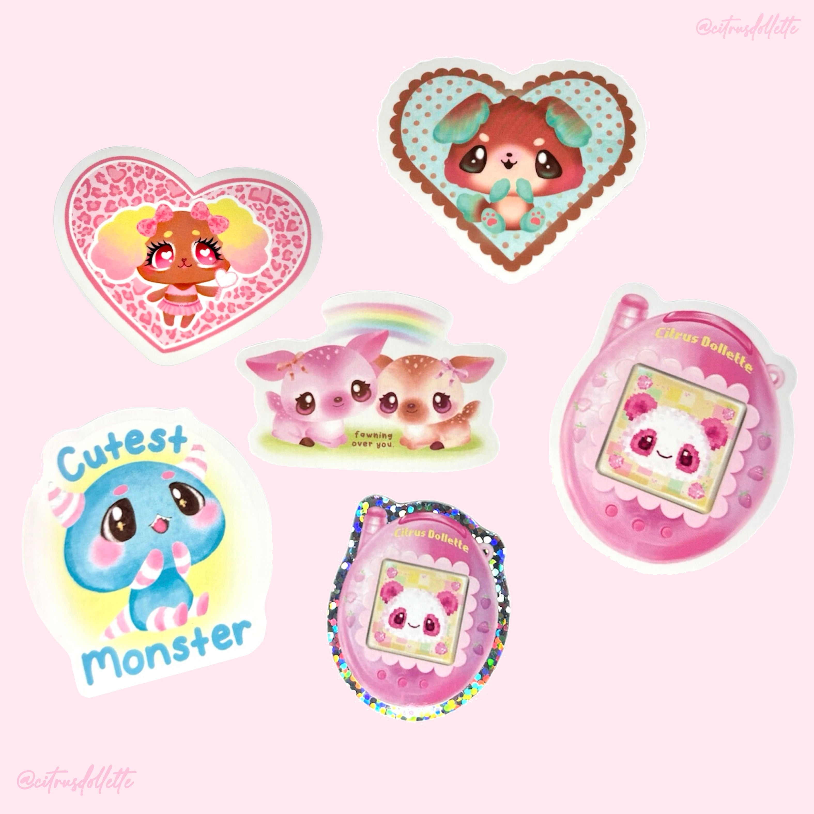 Cutie Vinyl Stickers