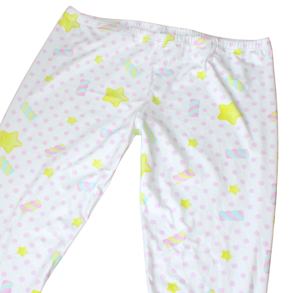 Marshmallow Ribbon Leggings