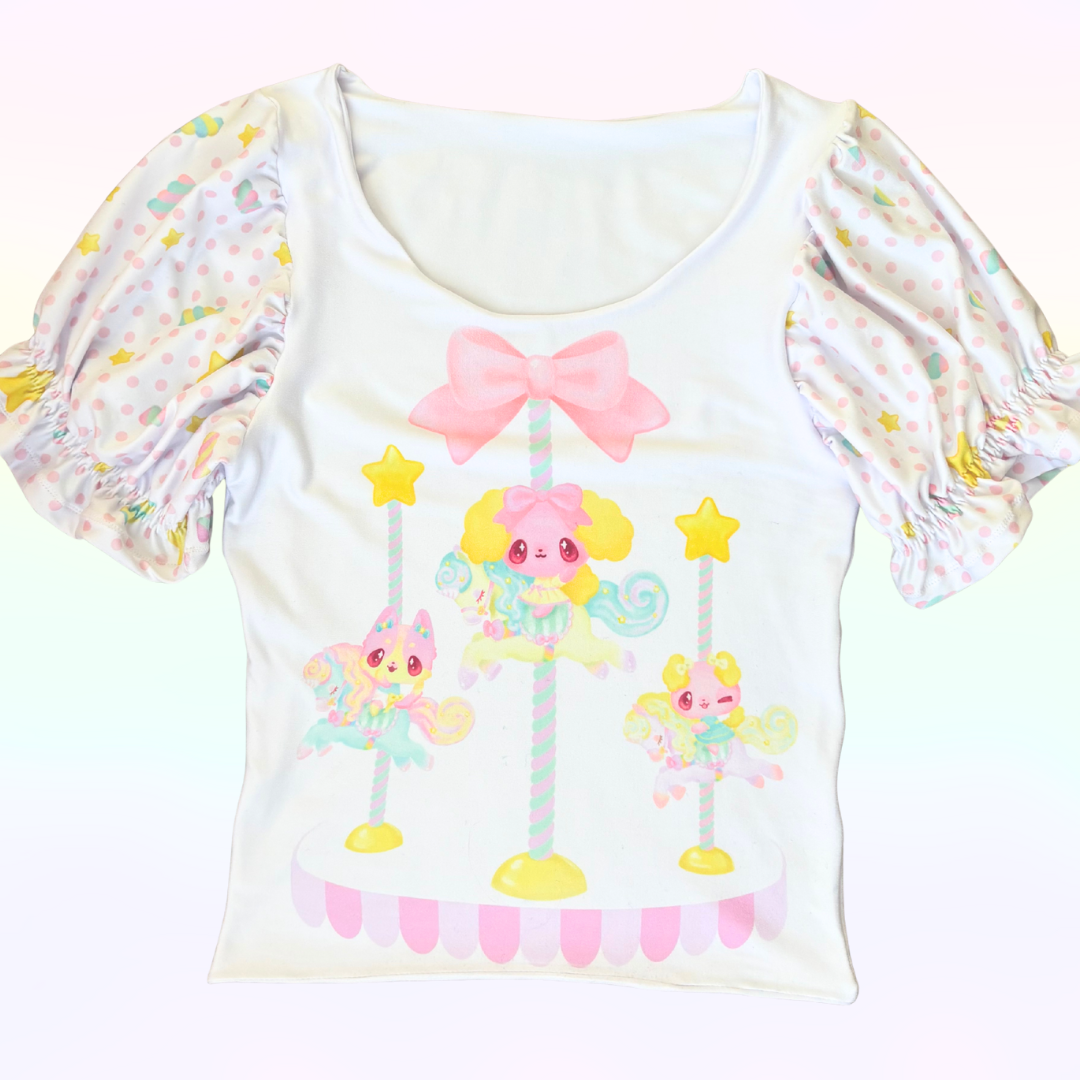 Marshmallow Carousel Cutsew
