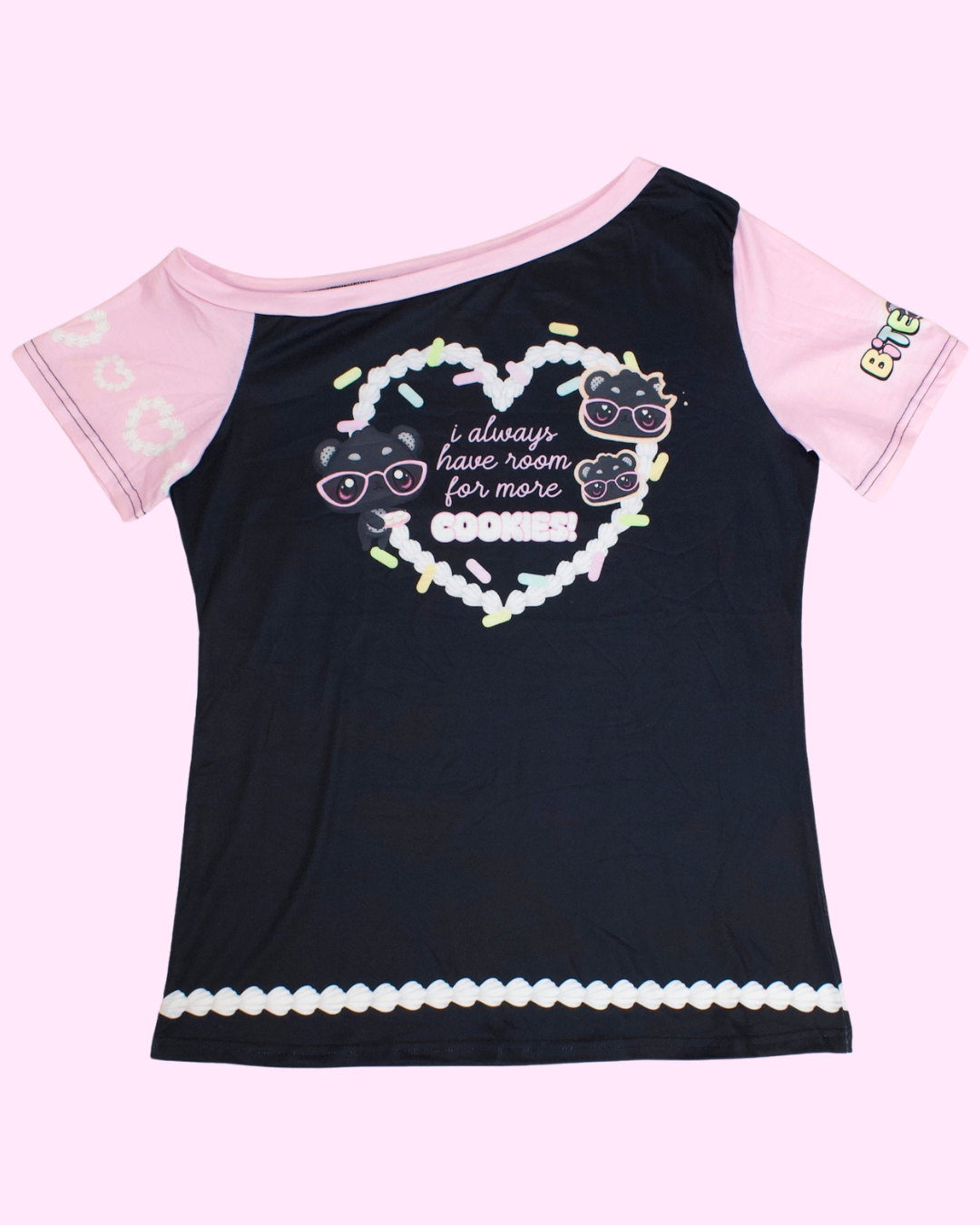 Frosted Sugar Cookies One Shoulder Tee