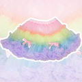 Rainbow Sorbet Fluffy Skirt