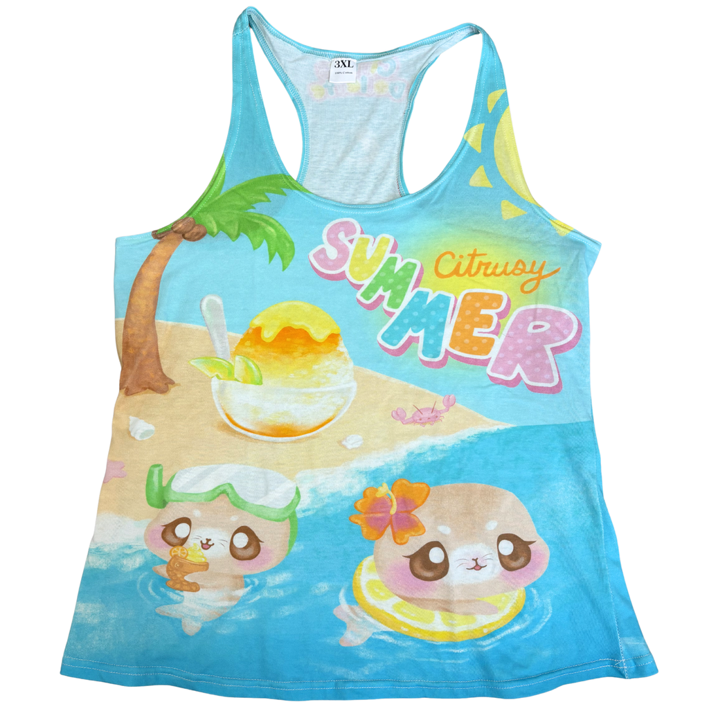 Citrusy Summer Cotton Tank