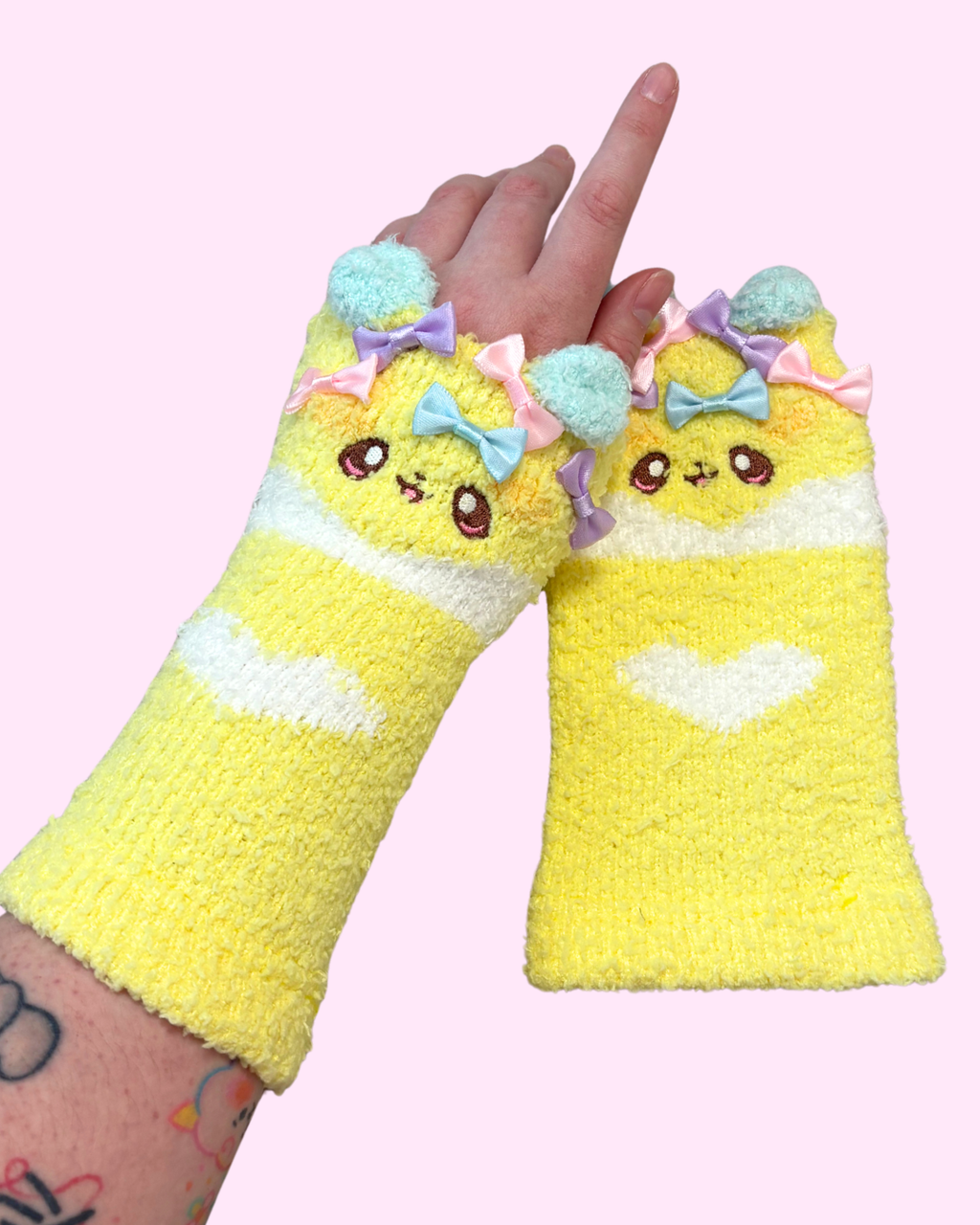 Plush Puppy Arm/Ankle Warmers