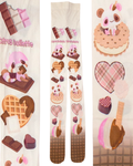 Neapolitan Biscuits Tights