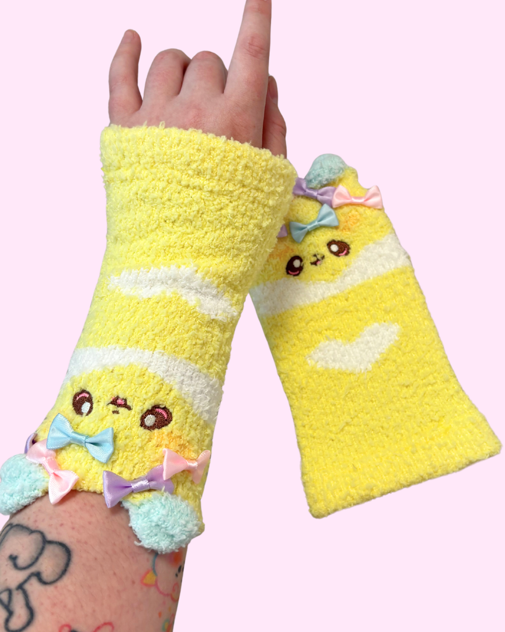 Plush Puppy Arm/Ankle Warmers