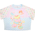 Kitty Chef's Doughnuts Crop Tee