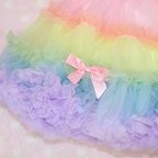 Rainbow Sorbet Fluffy Skirt