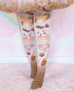 Neapolitan Biscuits Tights