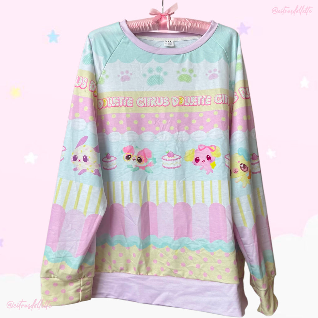 Puppy Cake Cuties Sweatshirt