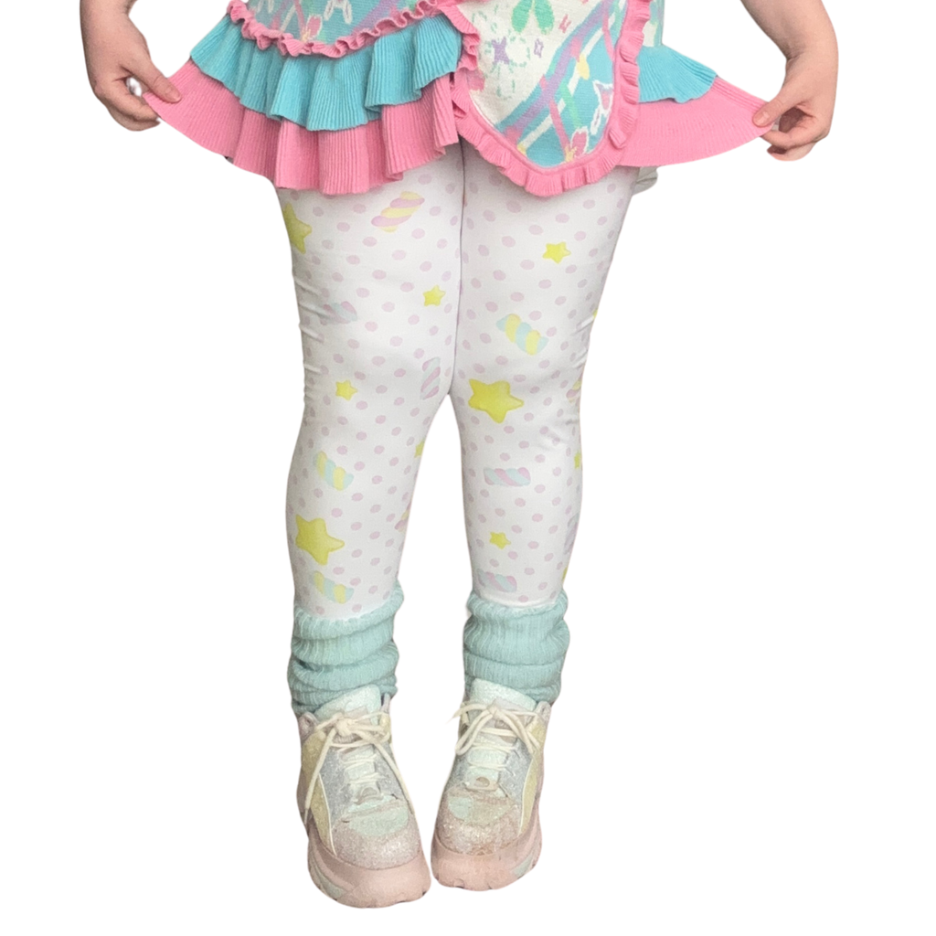 Marshmallow Ribbon Leggings