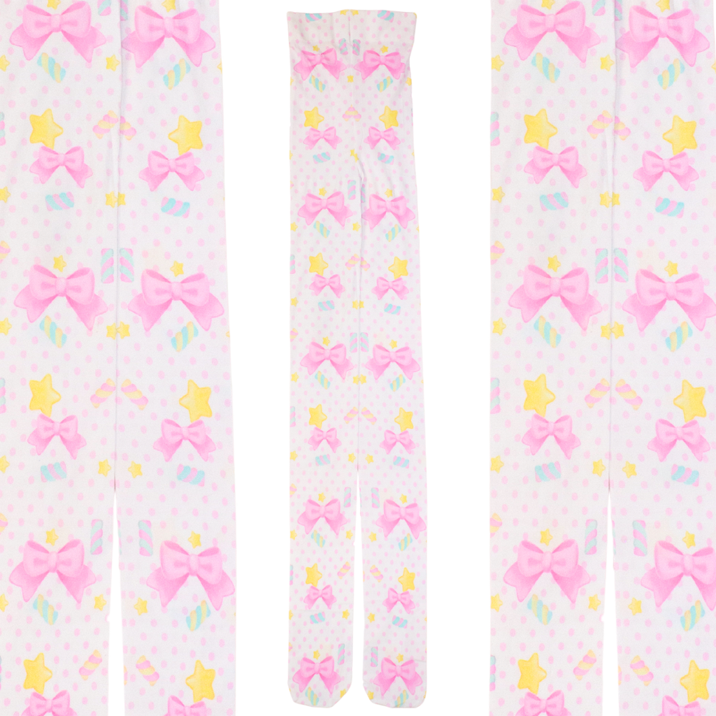 Marshmallow Ribbon Tights