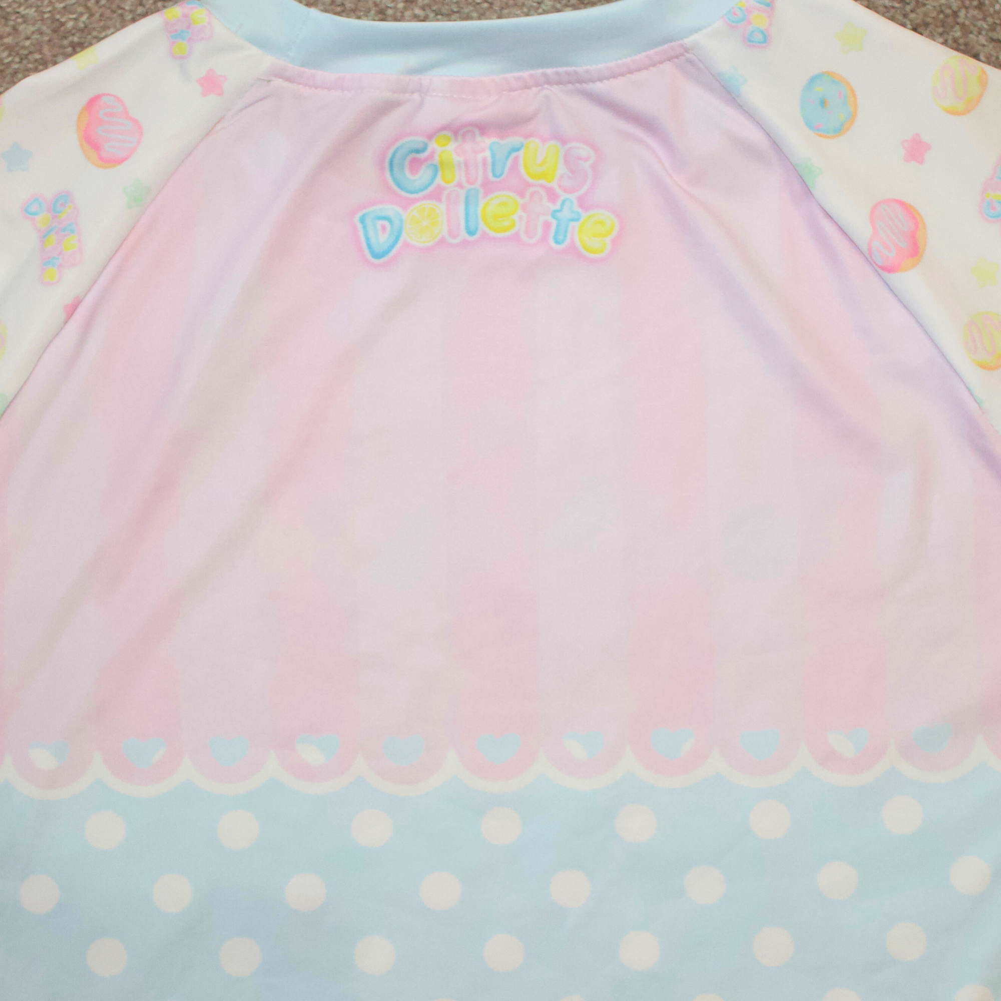 Kitty Chef's Doughnuts Crop Tee