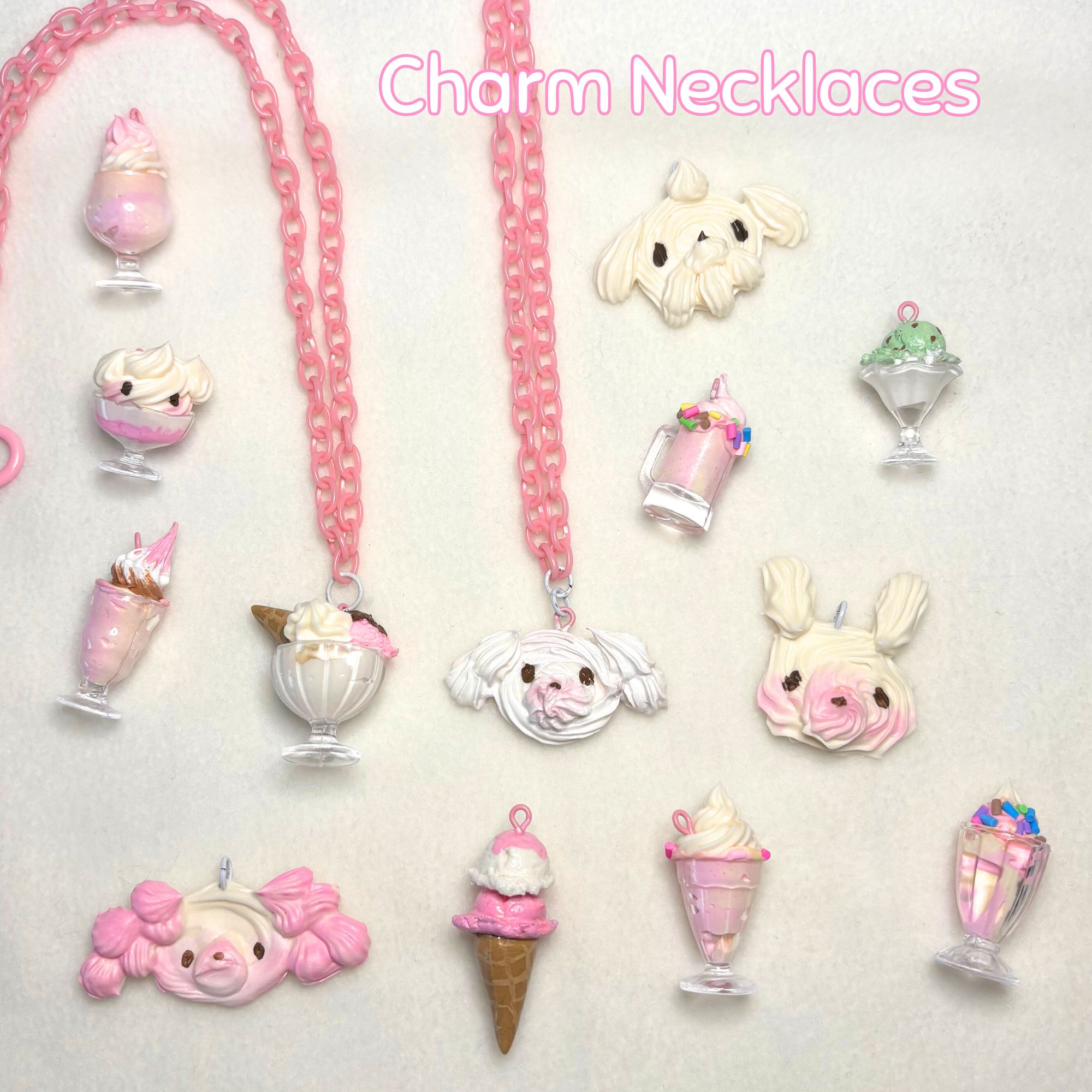 Lovely Charm Necklaces!
