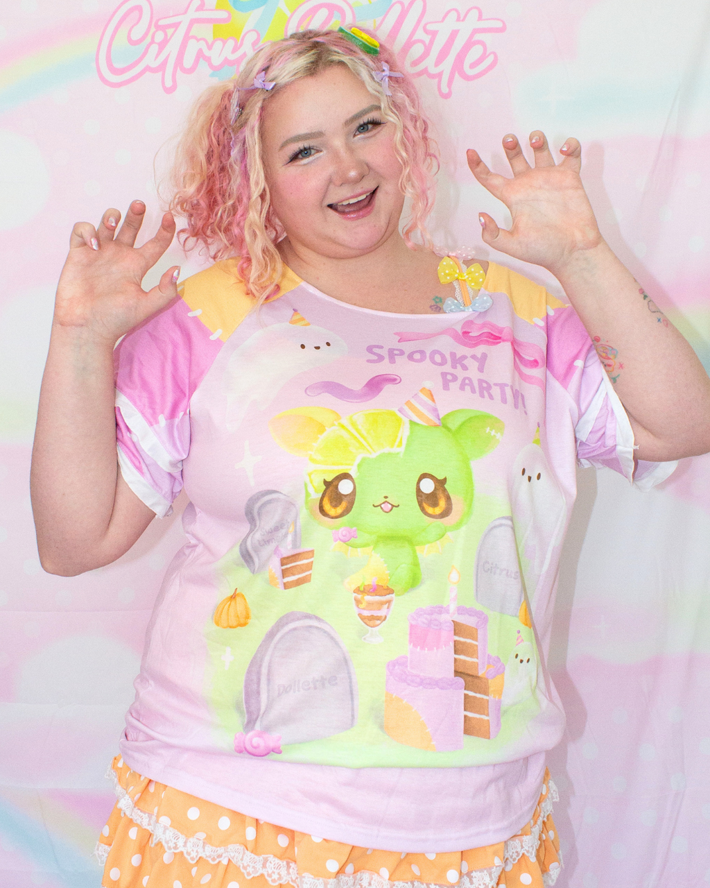 Spooky Party Ruffle Tee *Limited Edition!*