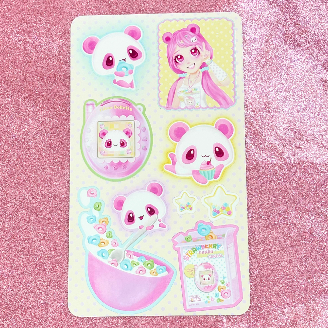 Wafer Sticker Sheet – Citrus Dollette