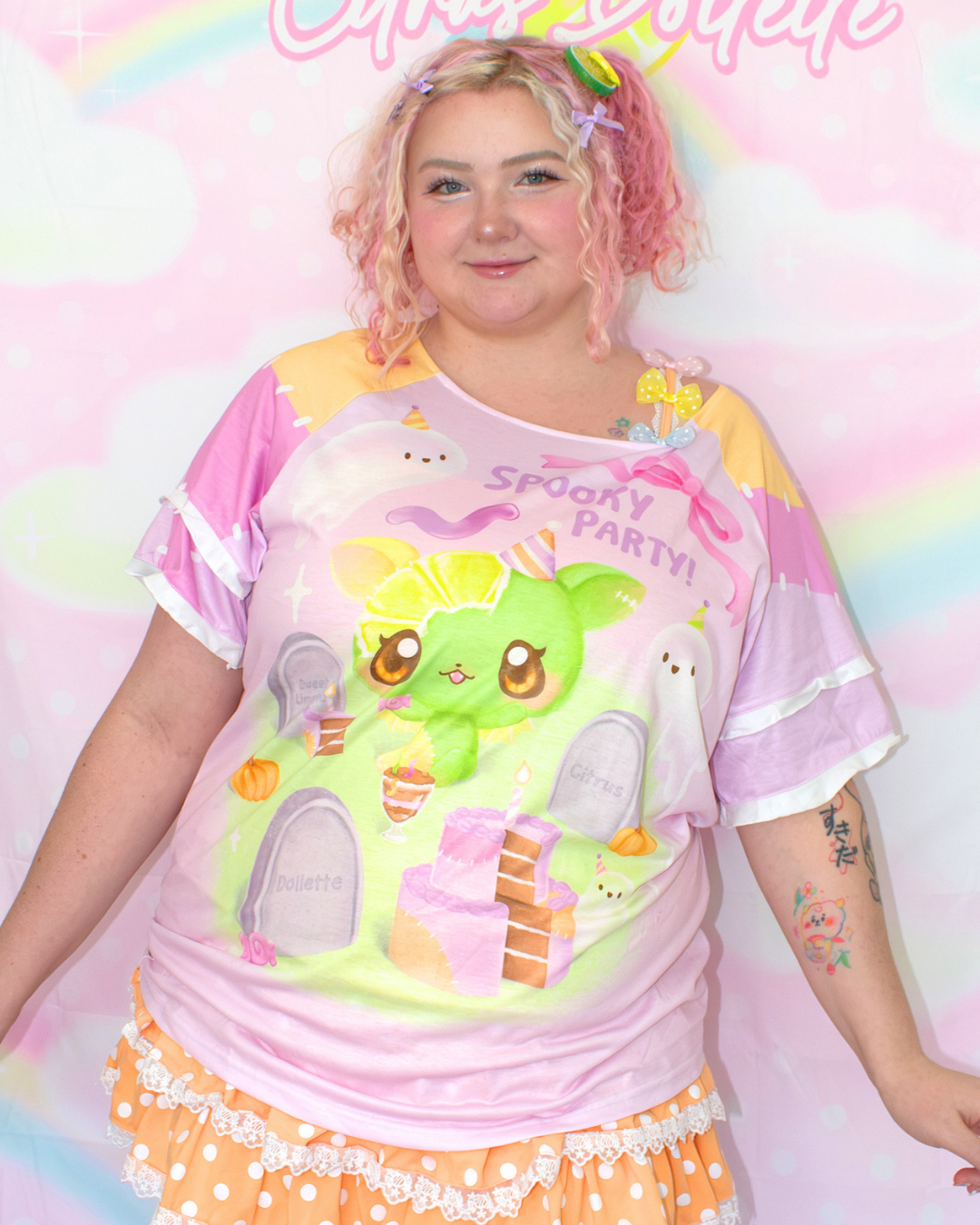 Spooky Party Ruffle Tee *Limited Edition!*