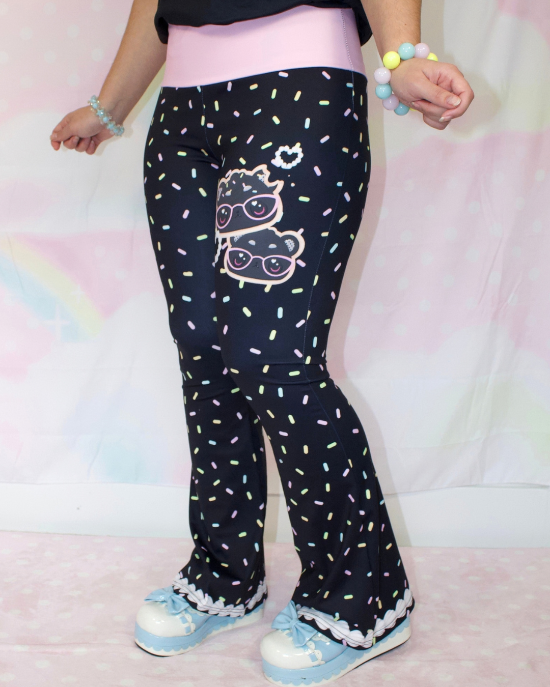 Frosted Sugar Cookies Flare Leggings