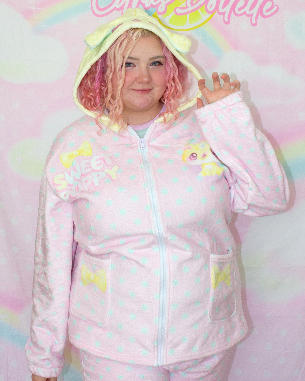 Sweet Puppy LuLe Fluffy Hoodie