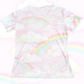 Pastel Skies Mesh Tee