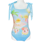 Citrusy Summer One-Piece Swimsuit