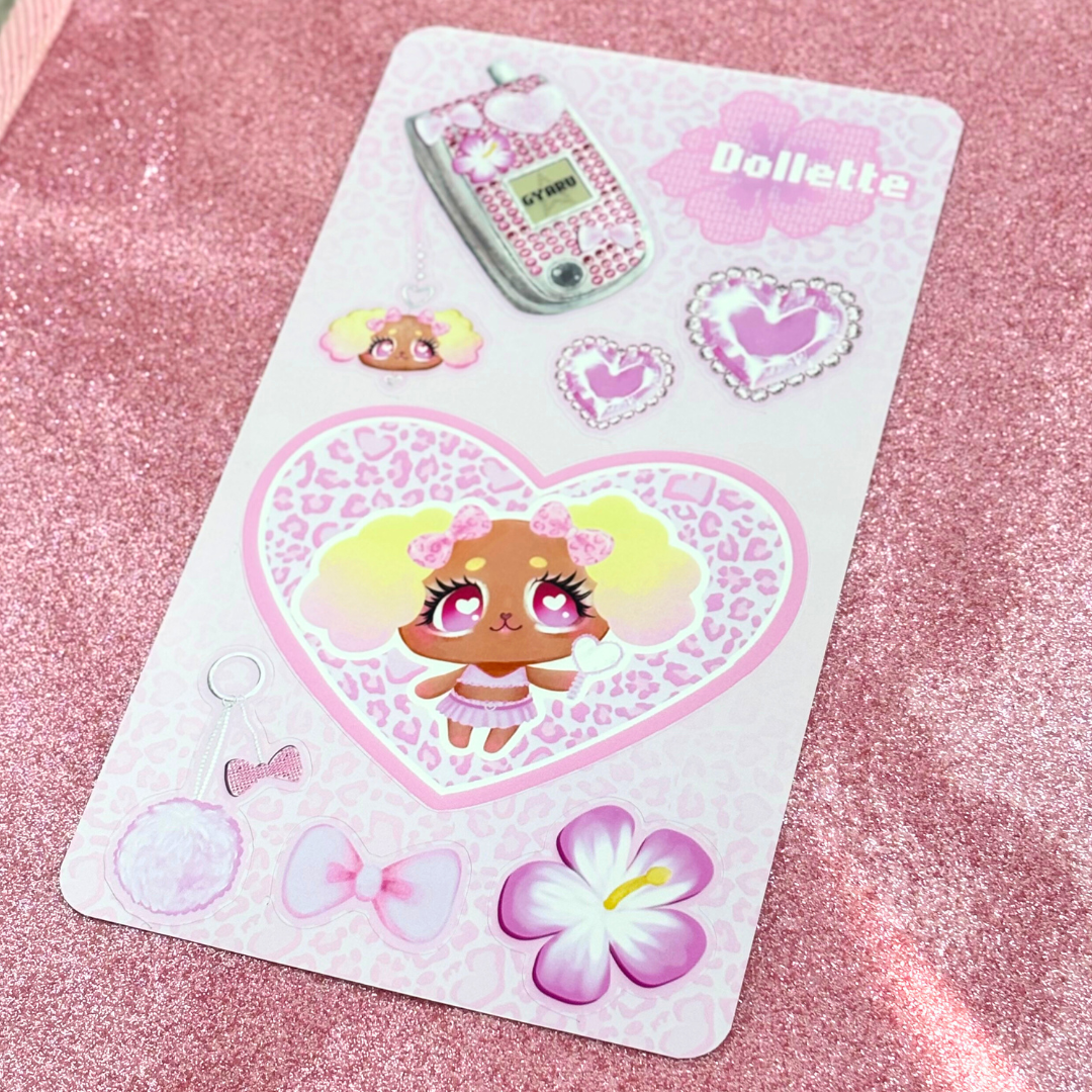 Kira Gyaru Sticker Sheet