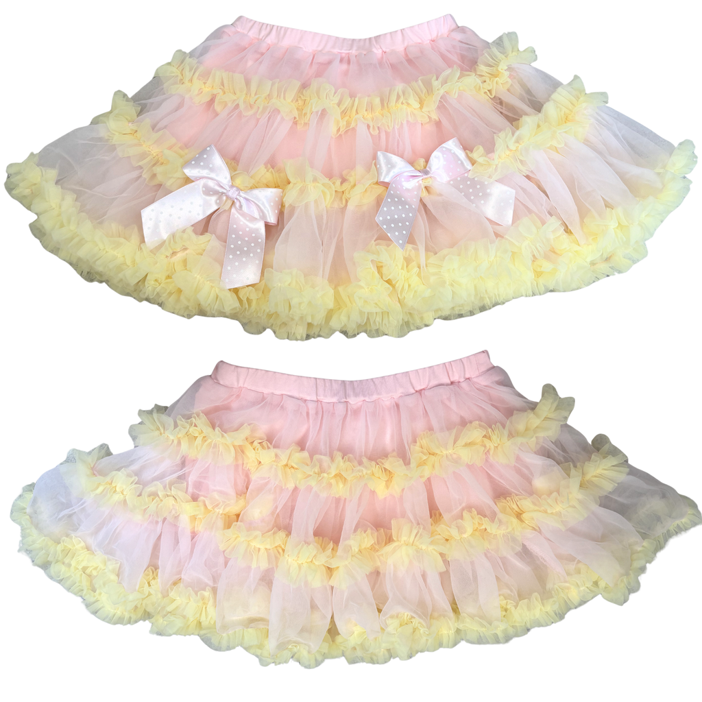 Strawberry Banana Fluffy Skirt