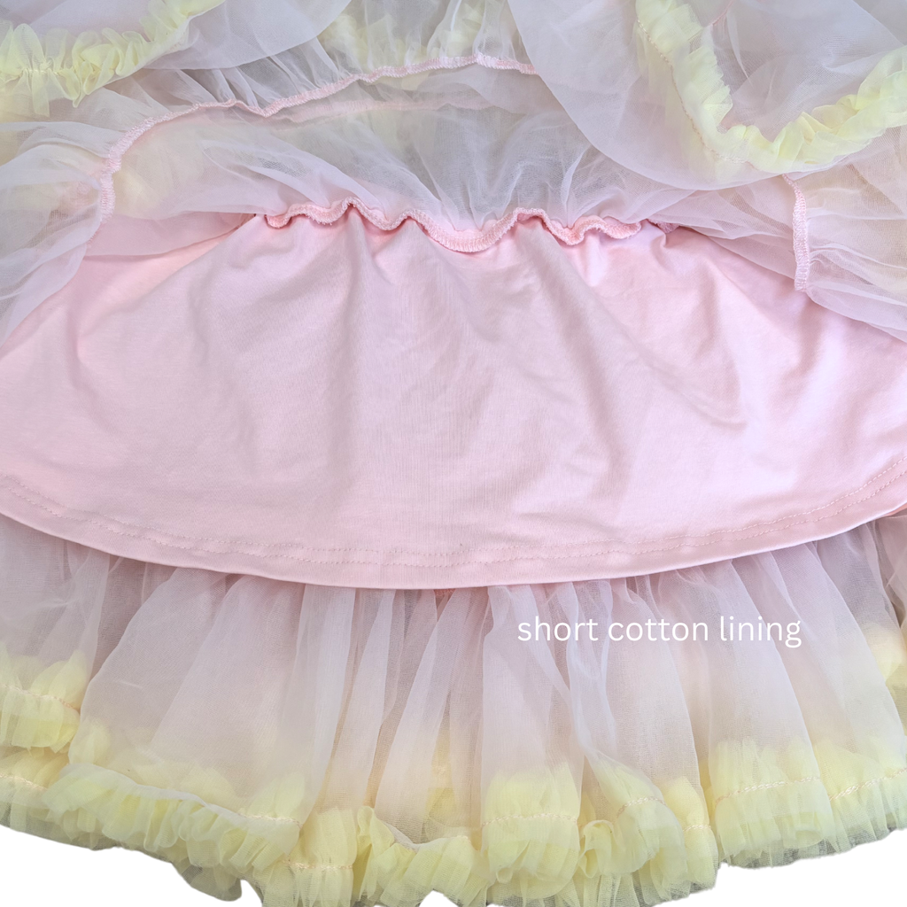 Strawberry Banana Fluffy Skirt