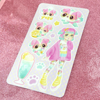 Yuzu Sticker Sheet