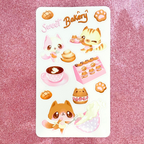 Kitty Chef Sticker Sheet