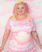 Sugary Sweet Cookies One Shoulder Tee