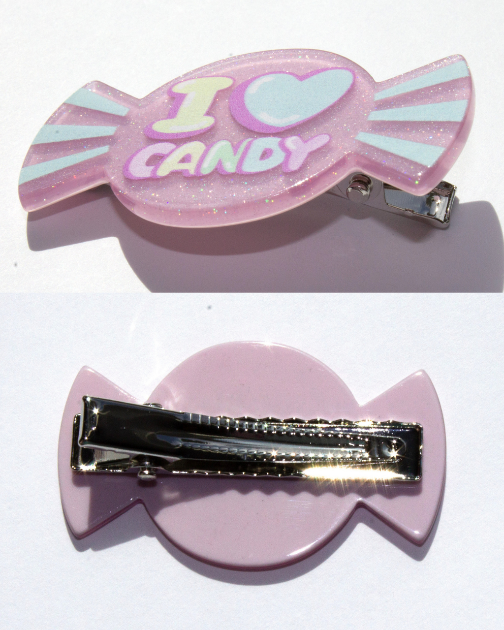 I <3 CANDY Hair Clip