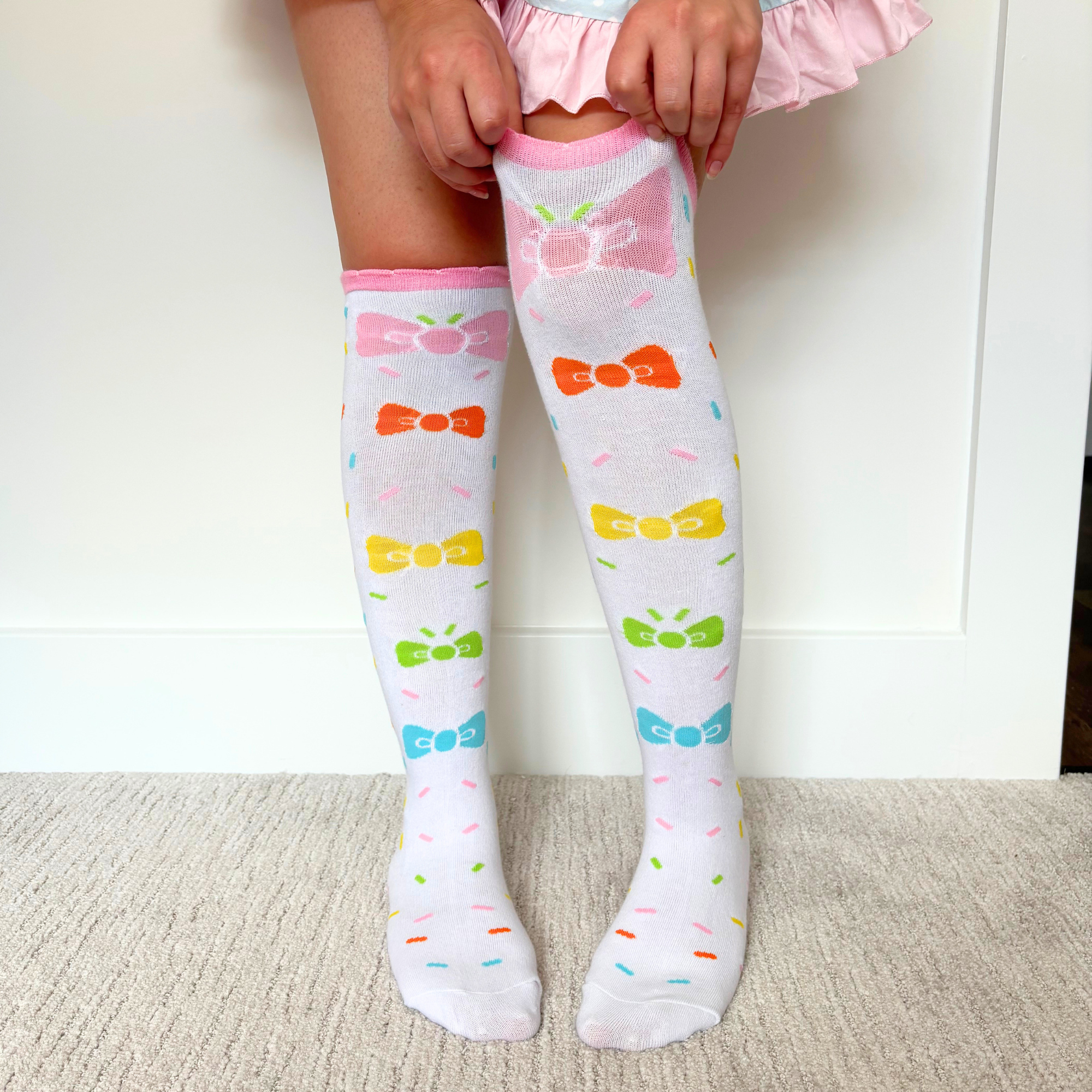 Rainbow Sprinkles Socks