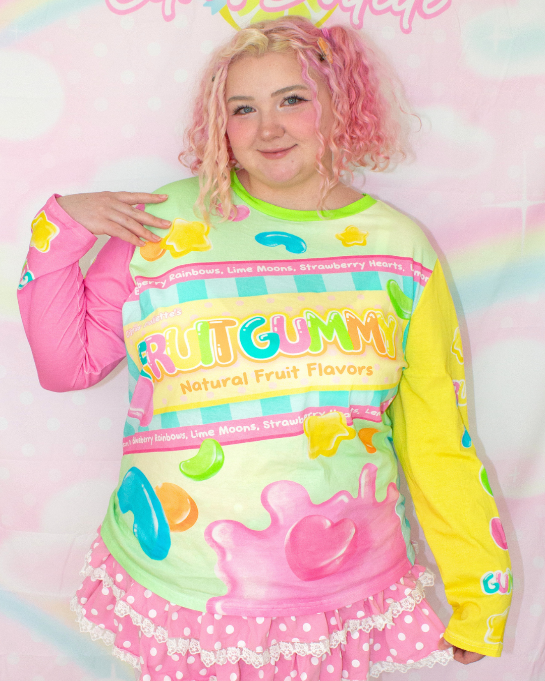 Fruit Gummies Cotton Longsleeve