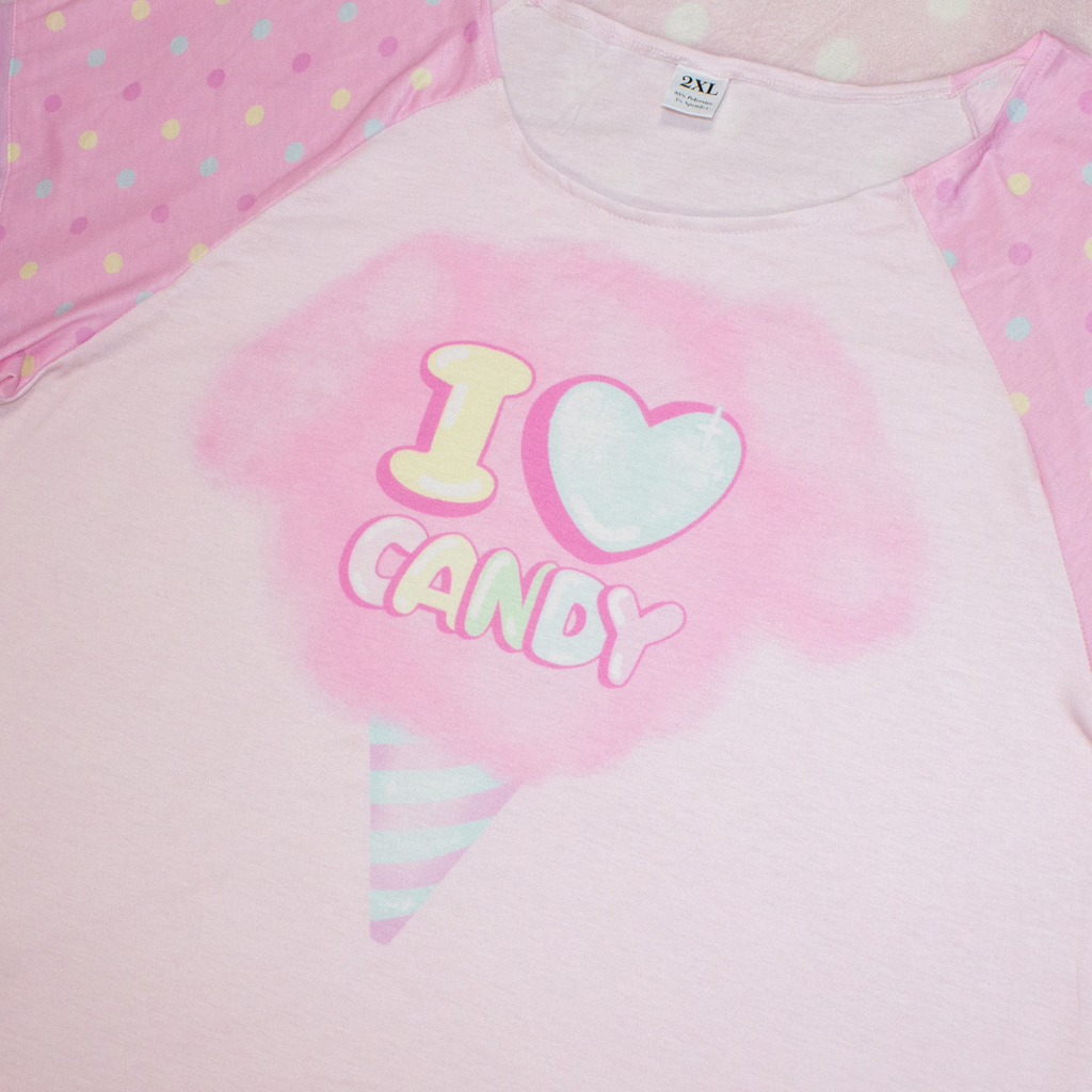 I <3 CANDY Ruffle Tee