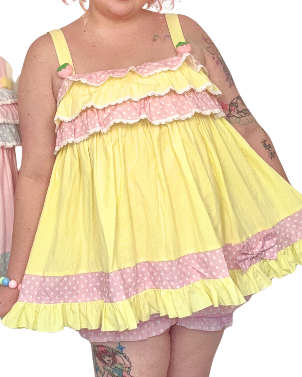 Strawberry Dreams Ruffle Set