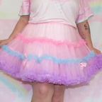 Cotton Candy Fluffy Skirt