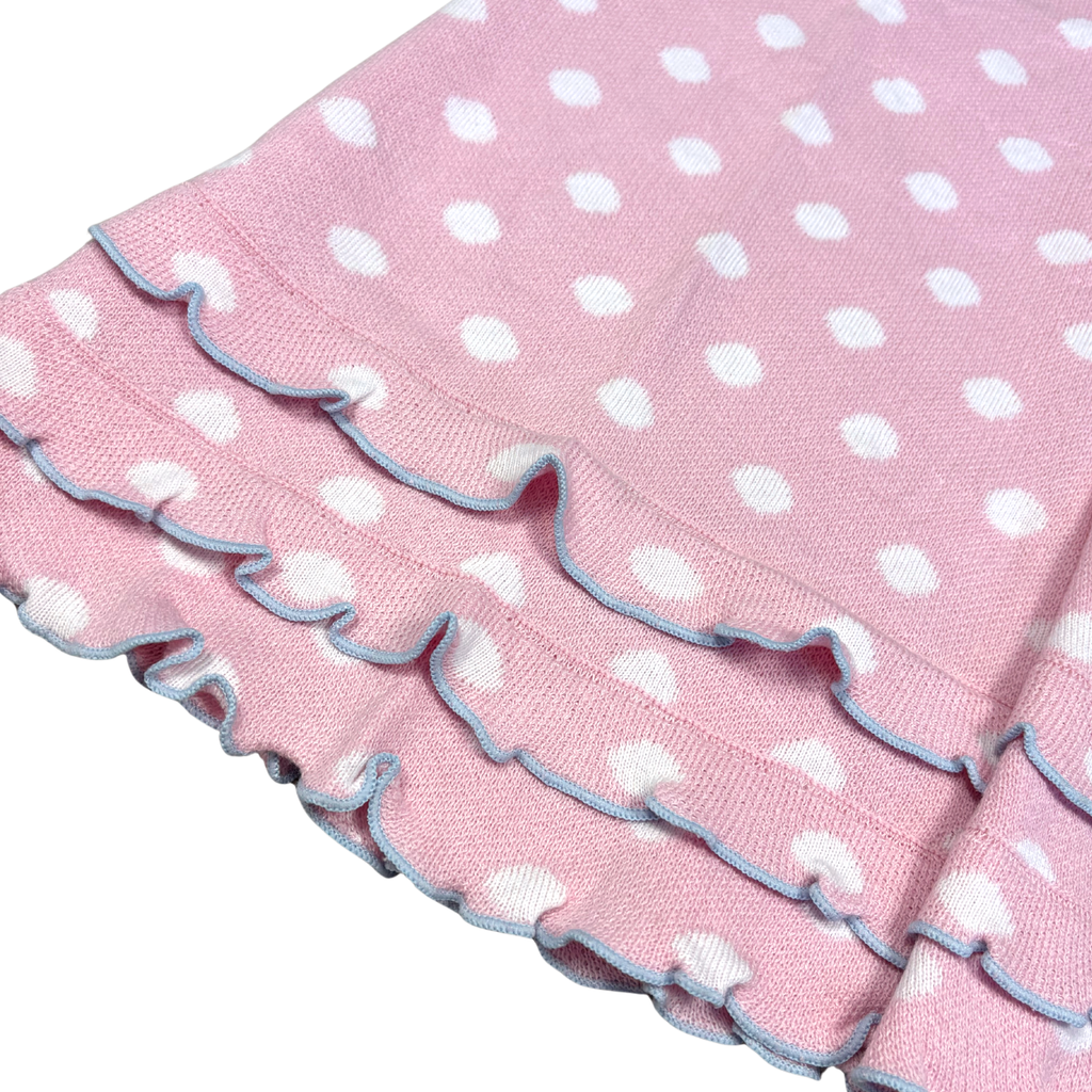 Candy Pink Polka Dot arm & leg warmers