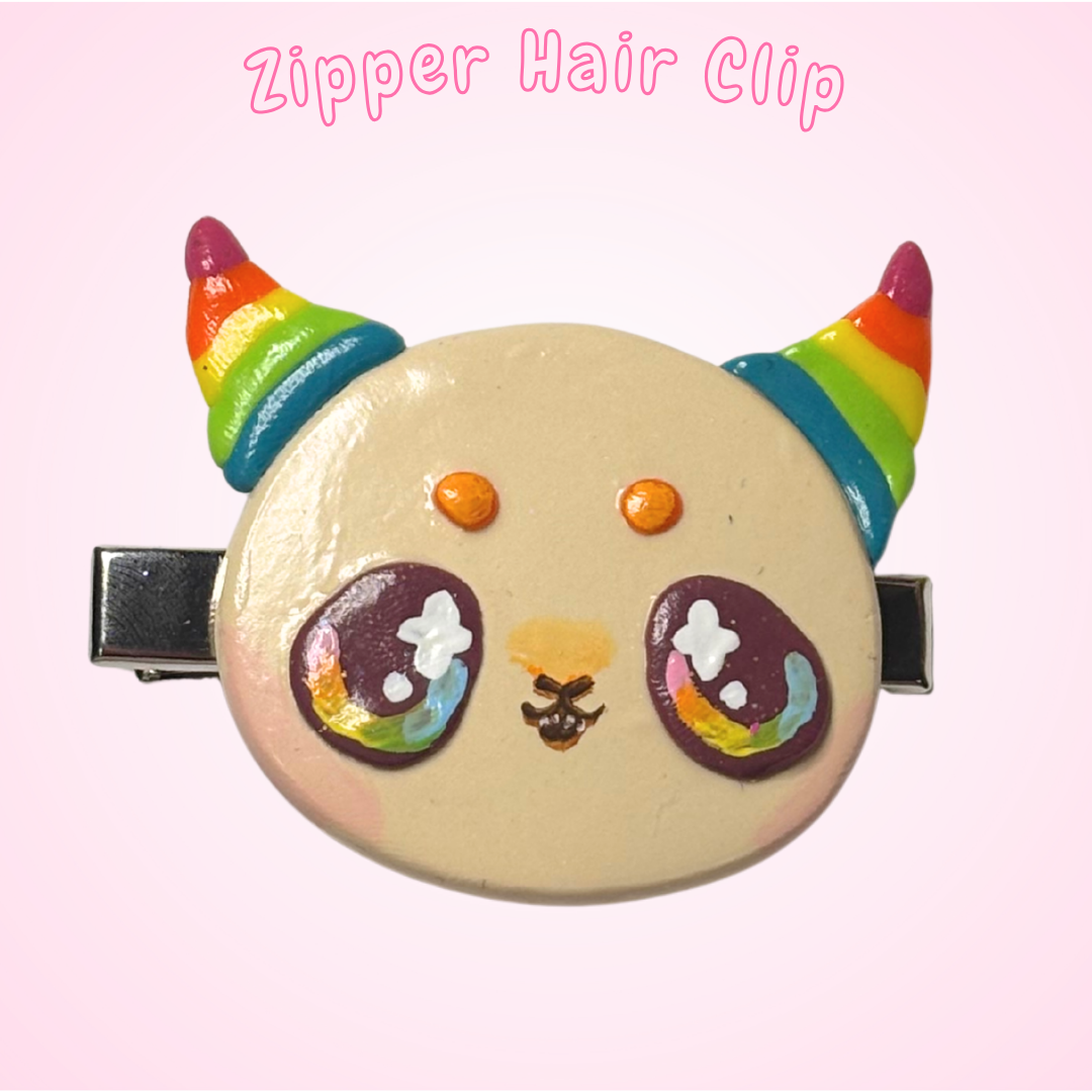 Zipper Hair Clip