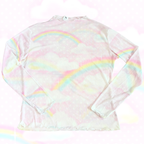 Pastel Skies Mesh Longsleeve Top