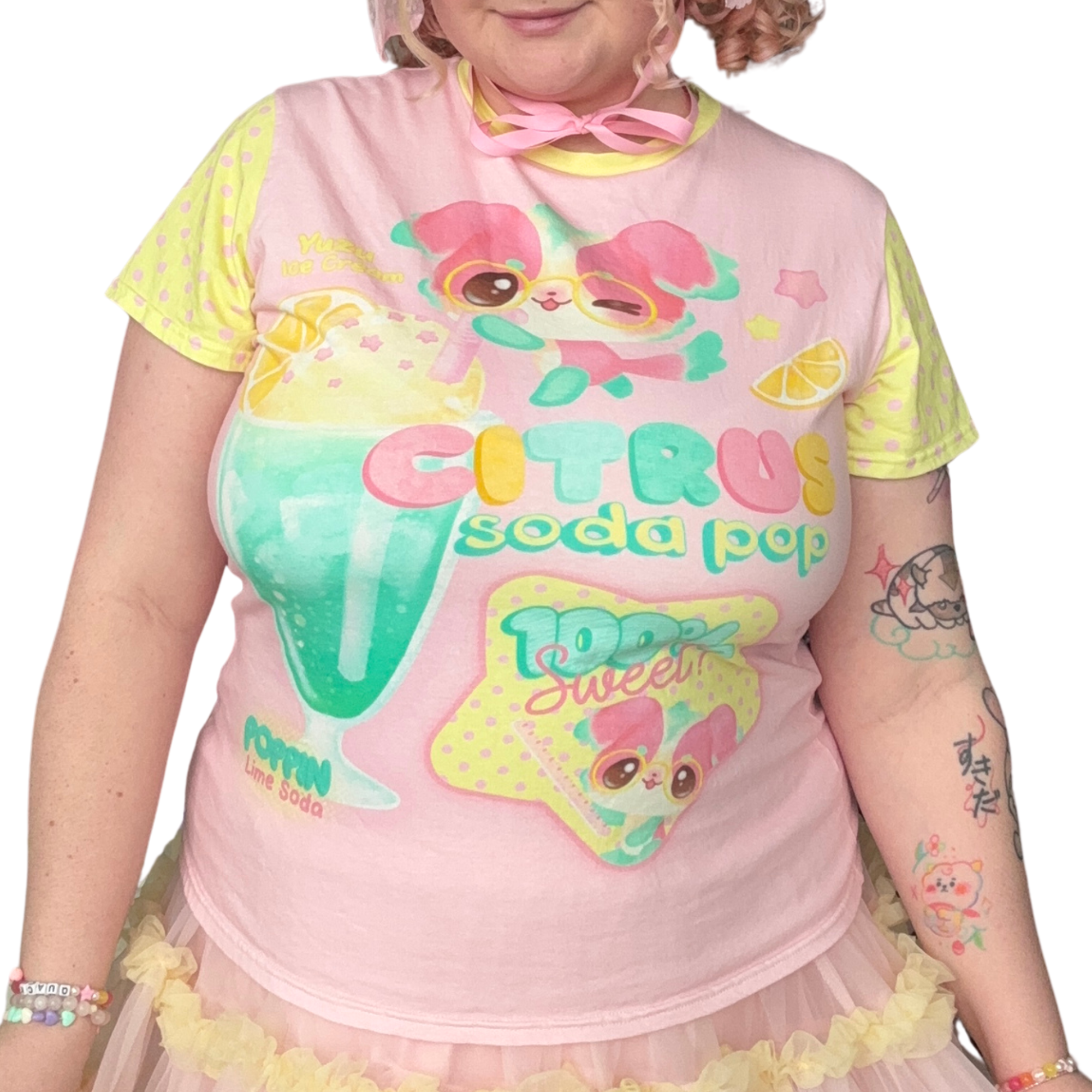 Citrus Soda Pop Cotton Tee
