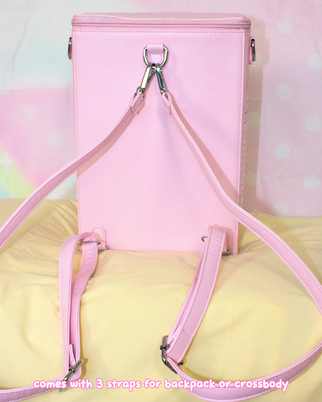 Strawberry Panda Cereal Box Ita Bag *preorder*
