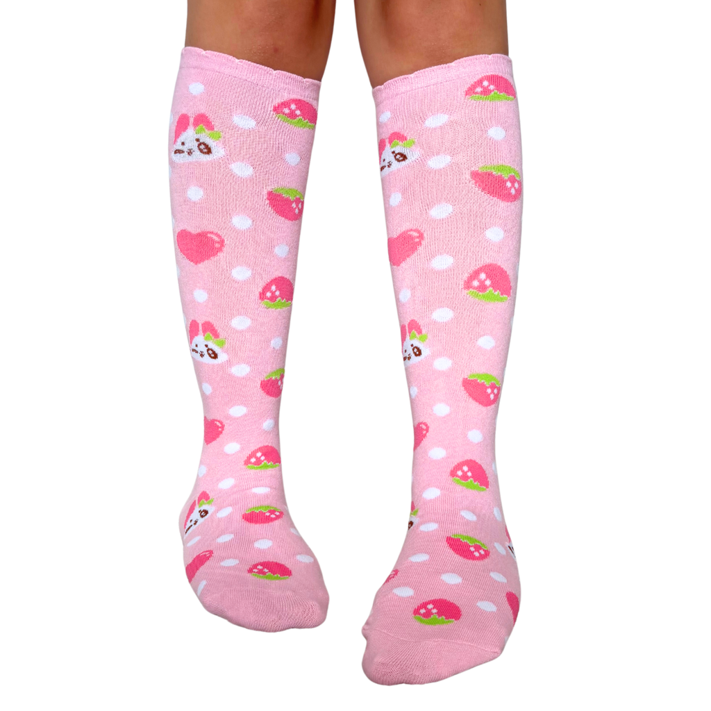 Strawberry Kiwi Knee Socks