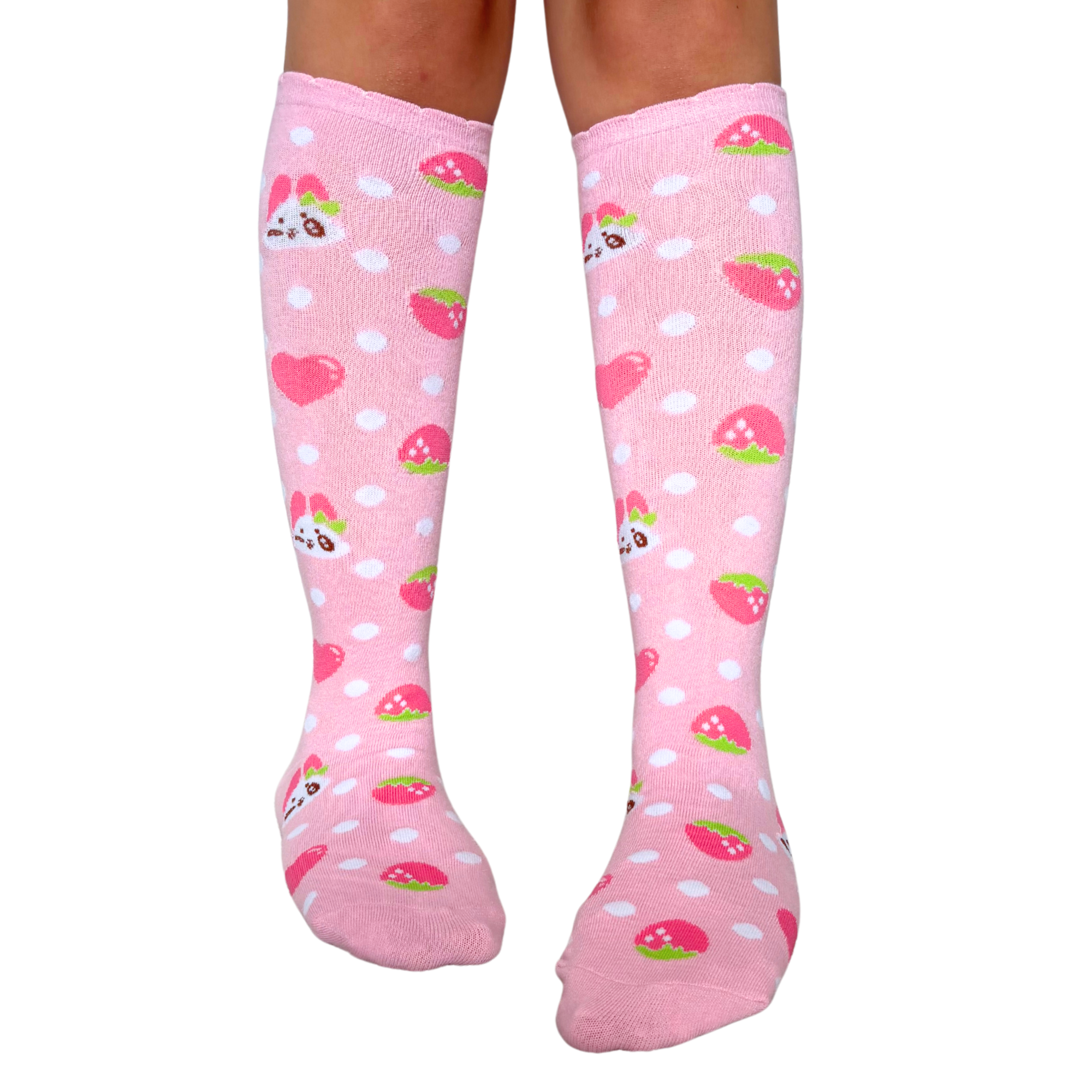 Strawberry Kiwi Knee Socks