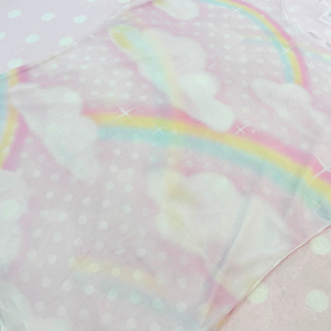 Pastel Skies Mesh Tee