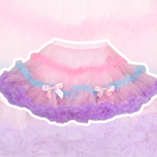 Cotton Candy Fluffy Skirt
