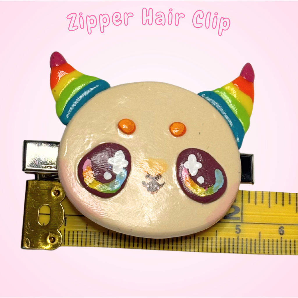 Zipper Hair Clip