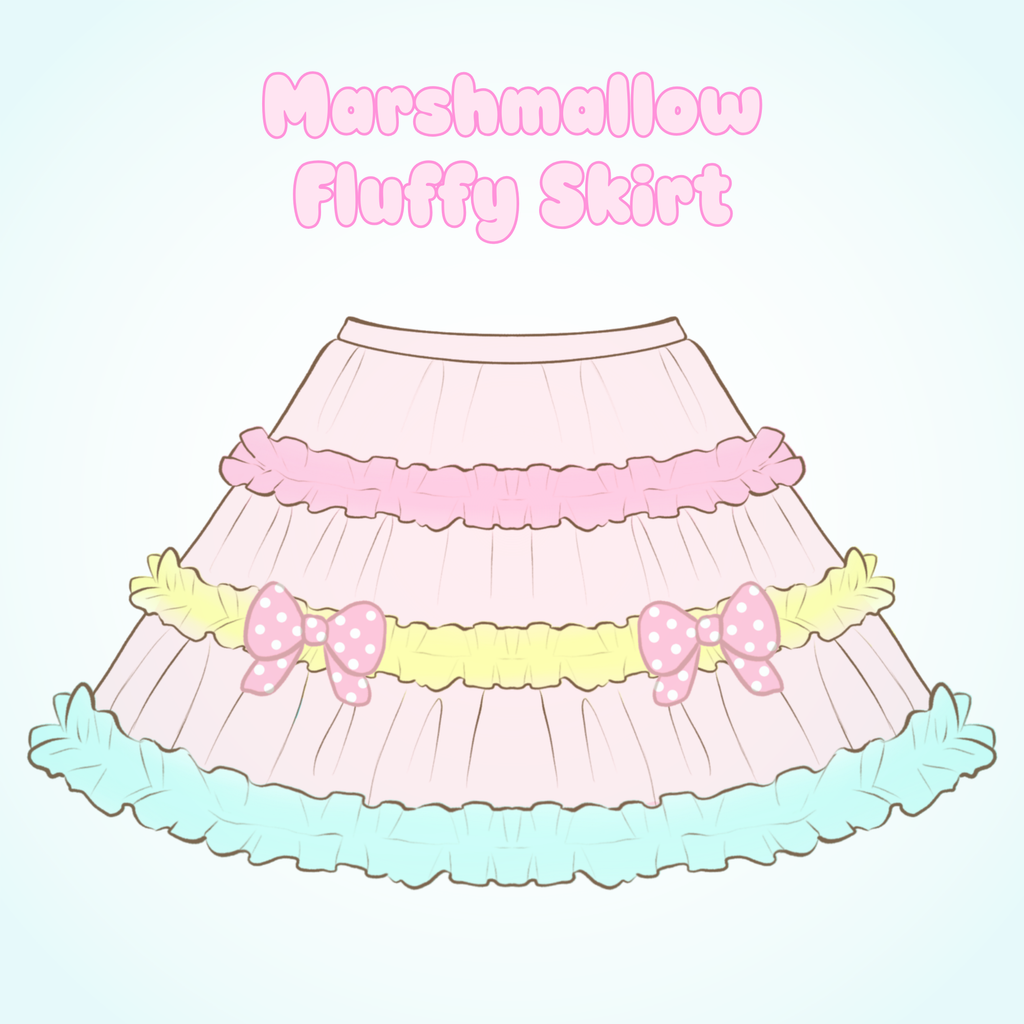 Preorder all 4 fluffy skirts!