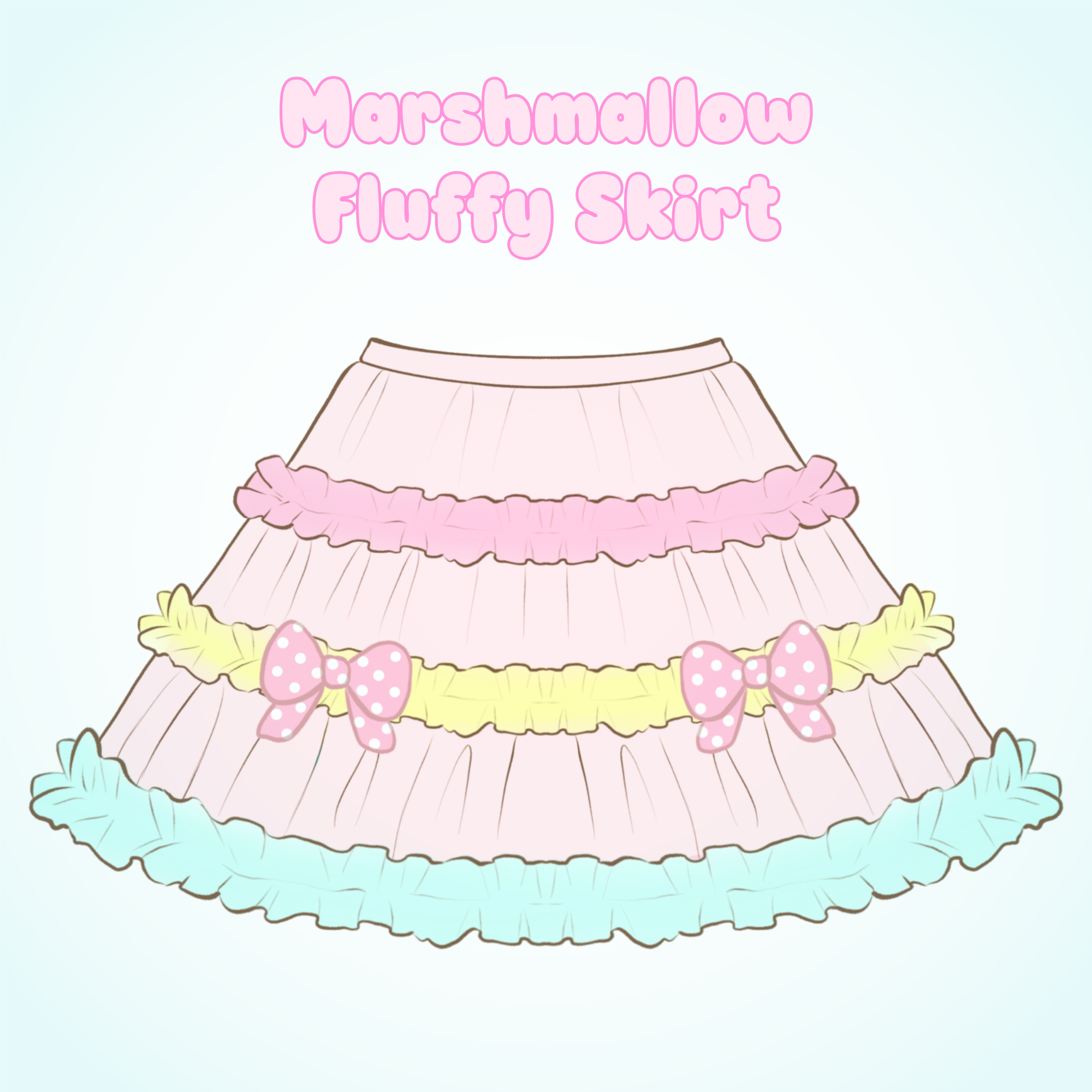 Fluffy Skirt Preorder!