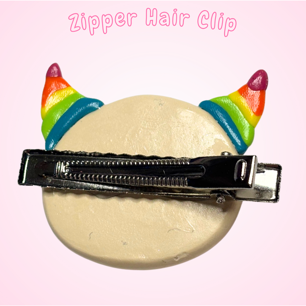 Zipper Hair Clip