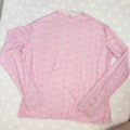 Candy Dot mesh top sample - 4X